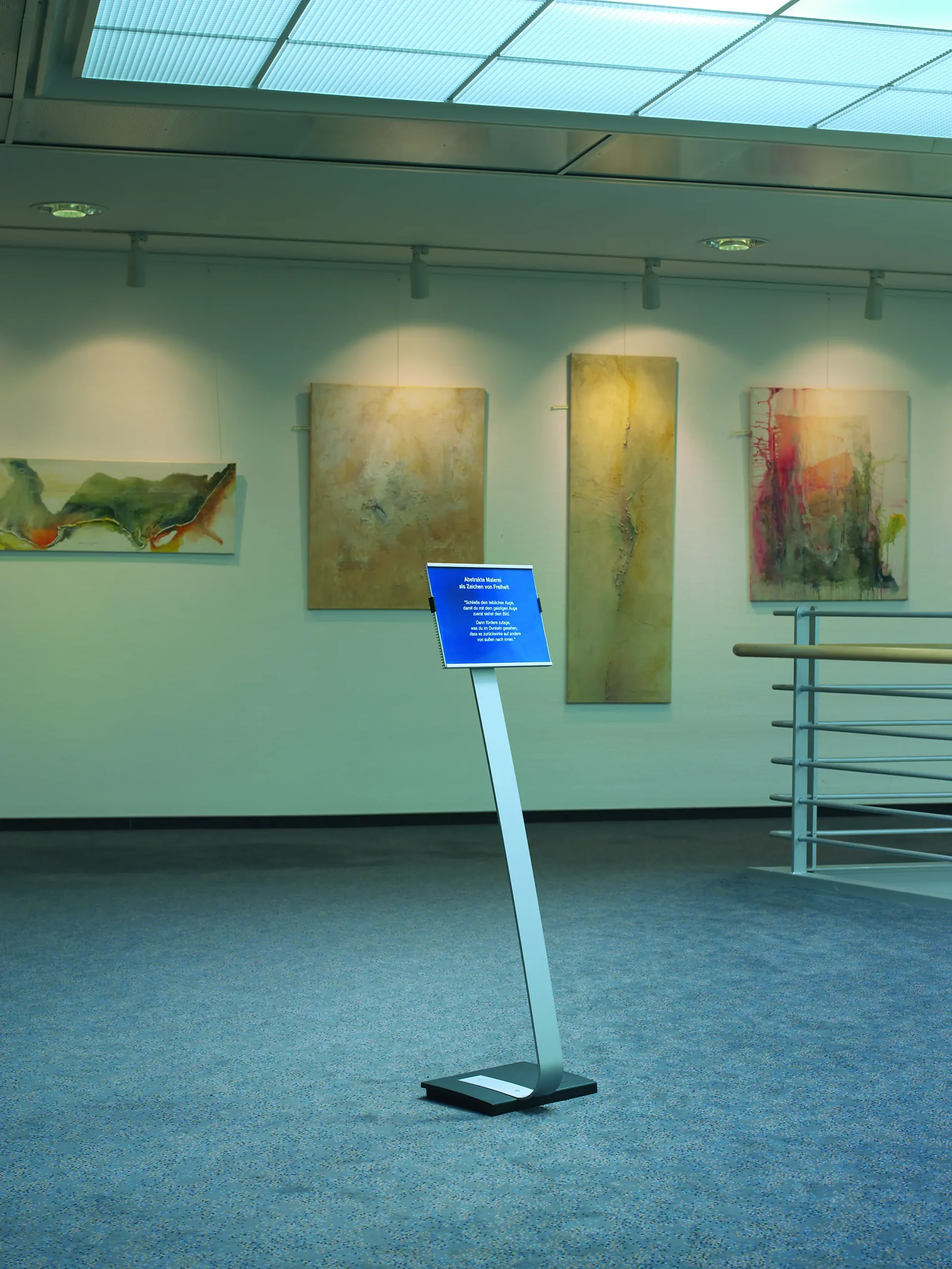 Floor infostand INFO SIGN STAND A4 - Image 4