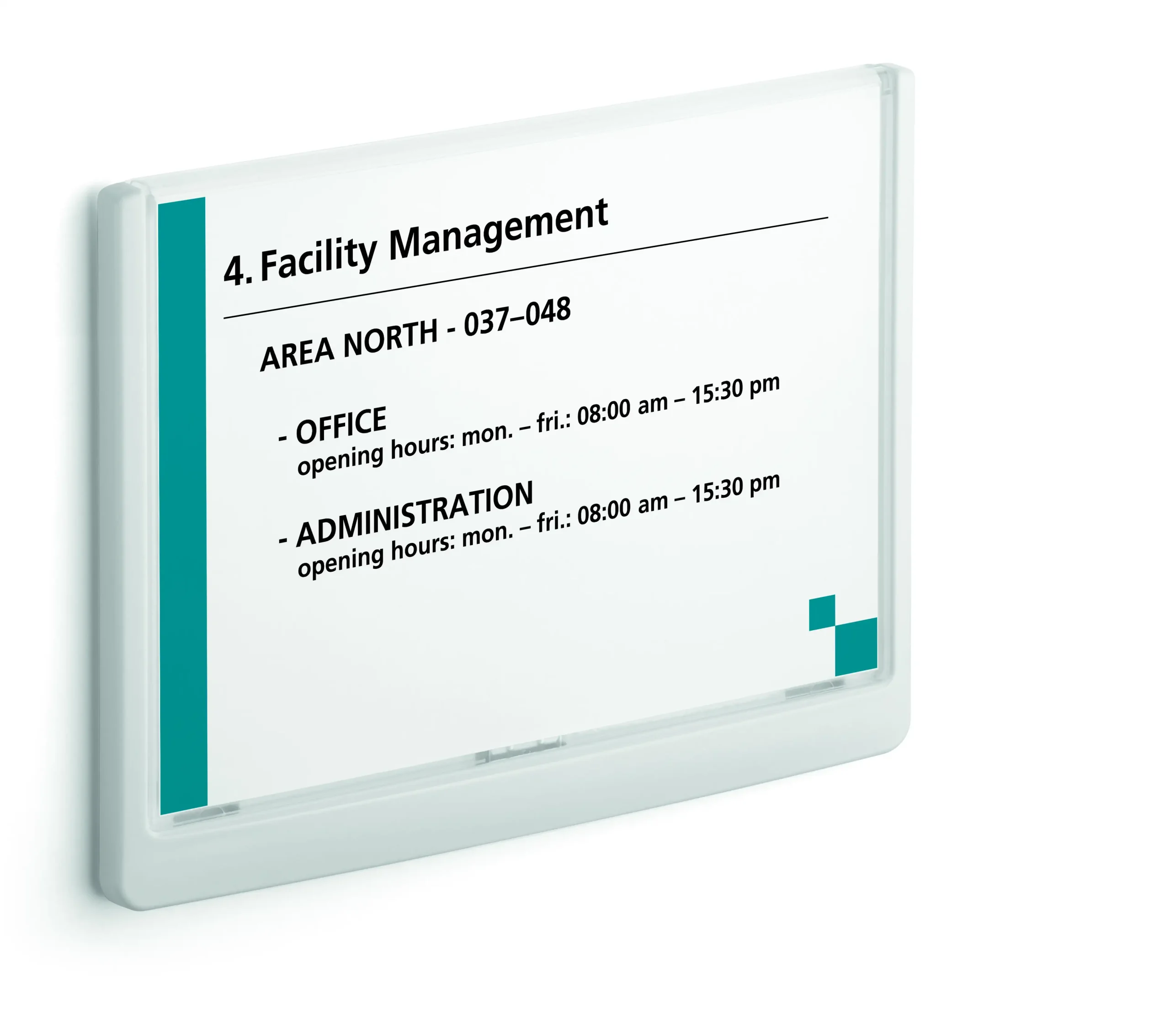 Doorplate CLICK SIGN A5 landscape - Image 2