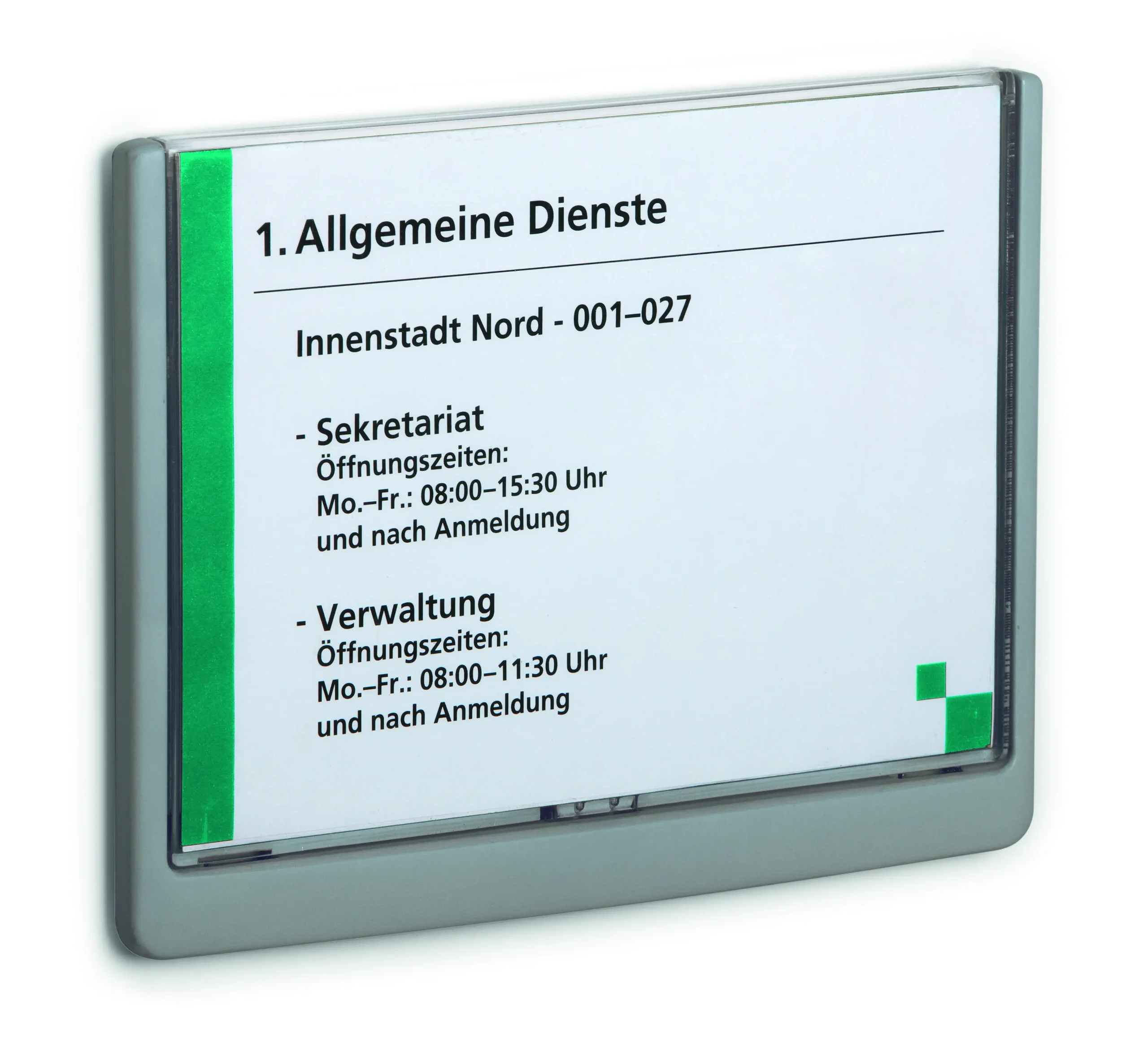 Doorplate CLICK SIGN A5 landscape - Image 3