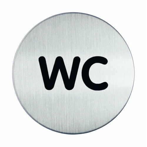 PICTO ”WC” Ø83mm