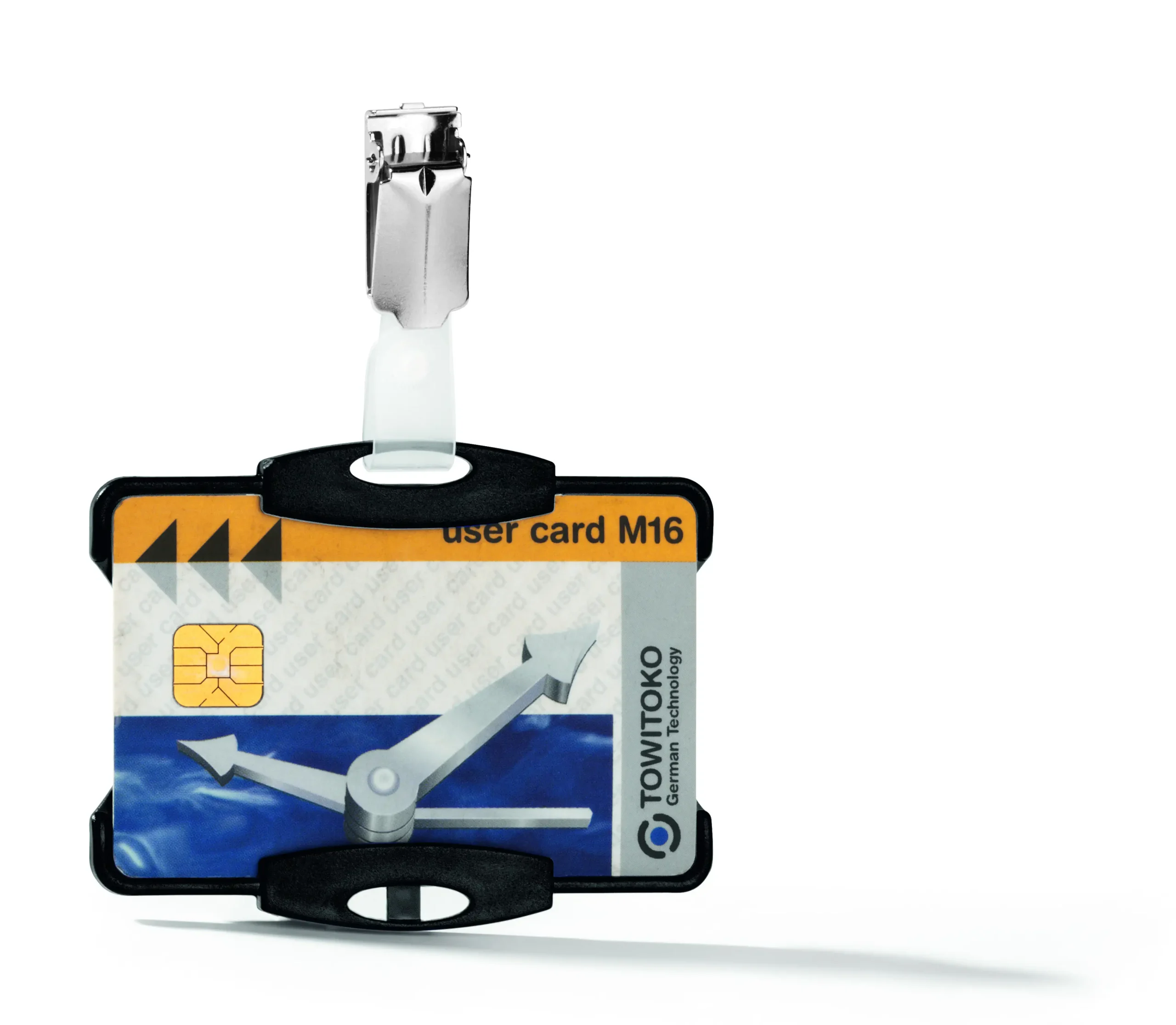 ID card holder with clip 1 card - Image 5