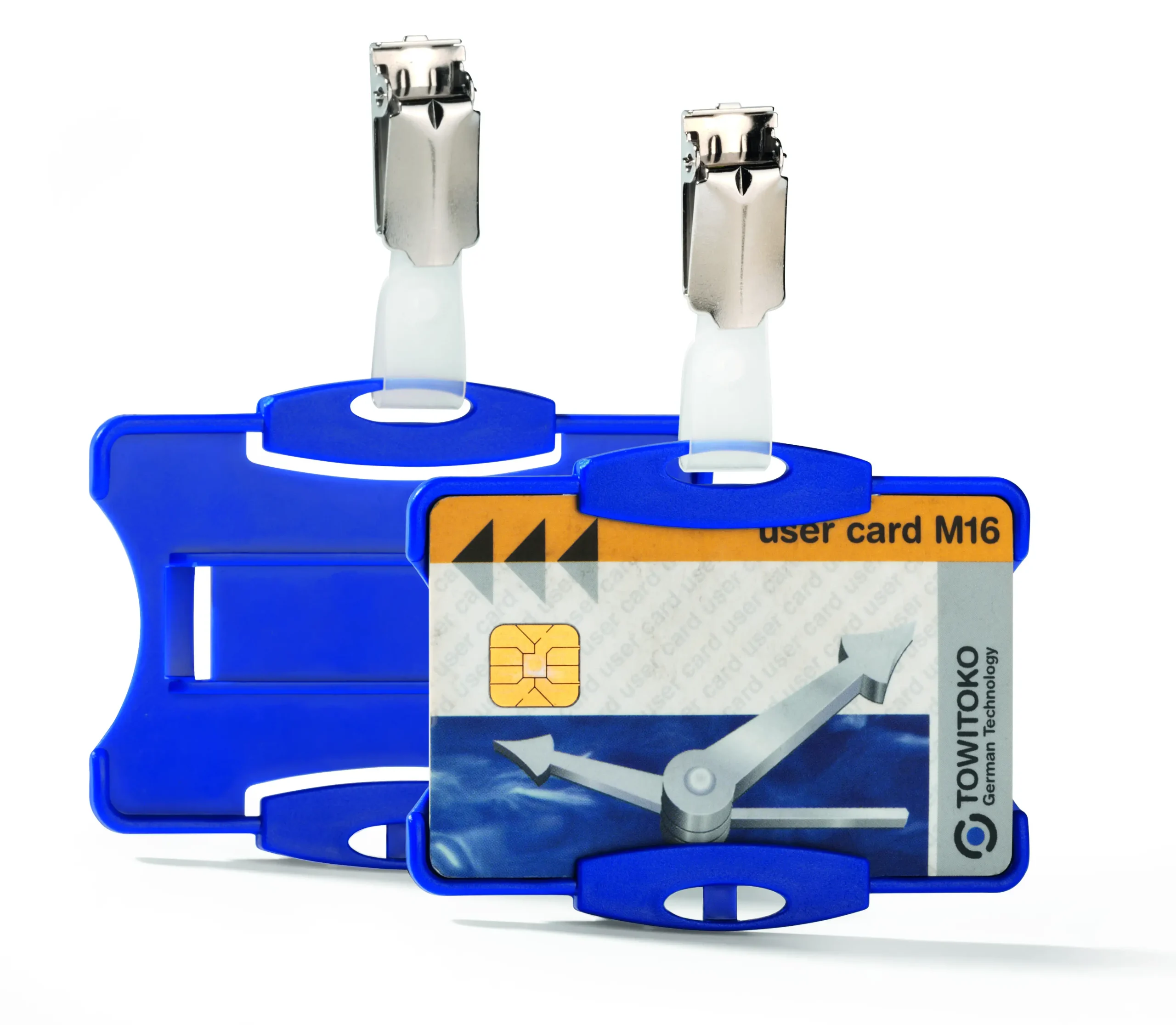 ID card holder with clip 1 card - Image 2
