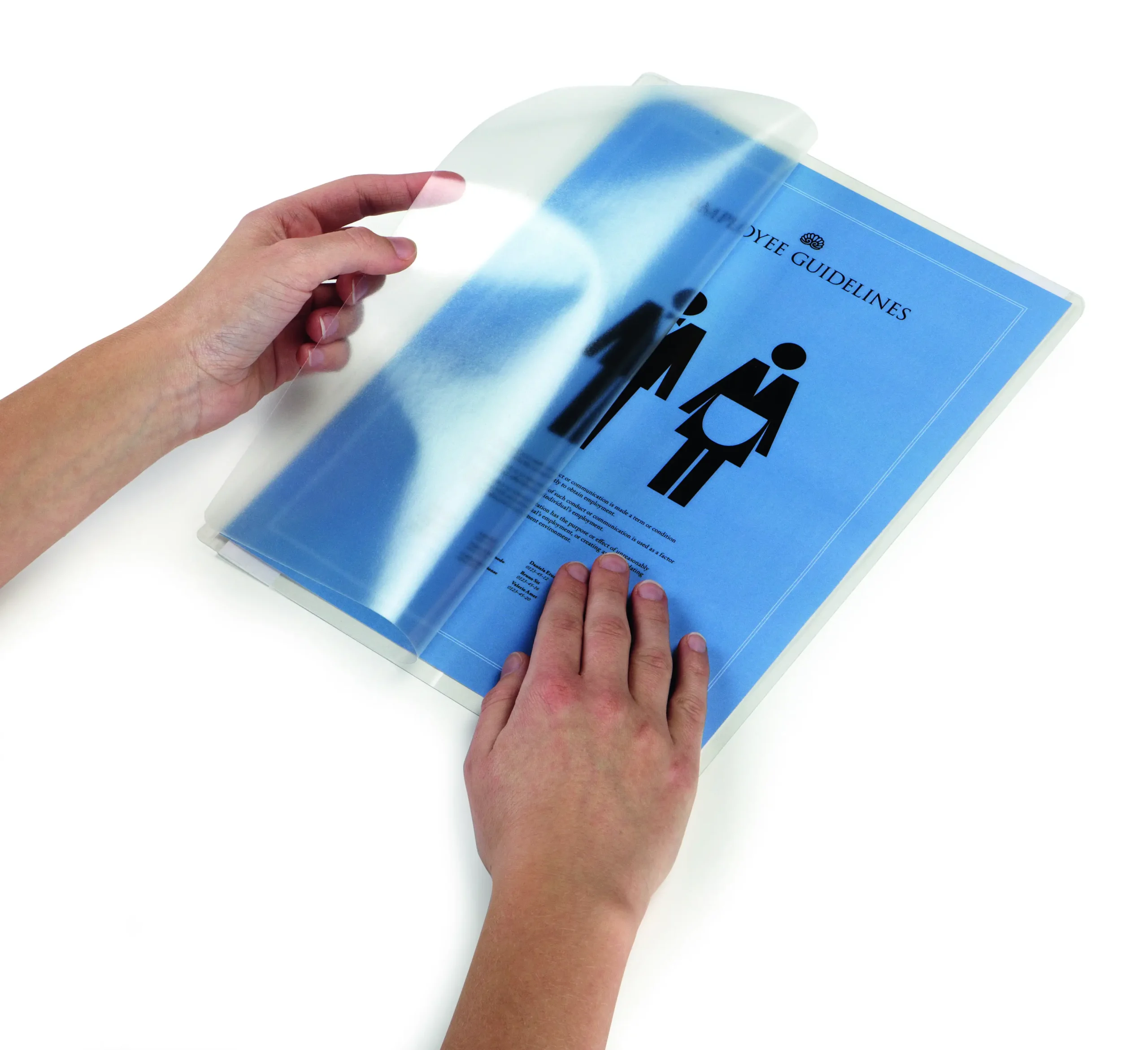 Self-lamin. cards SEALIT® A4 self-adhes.
