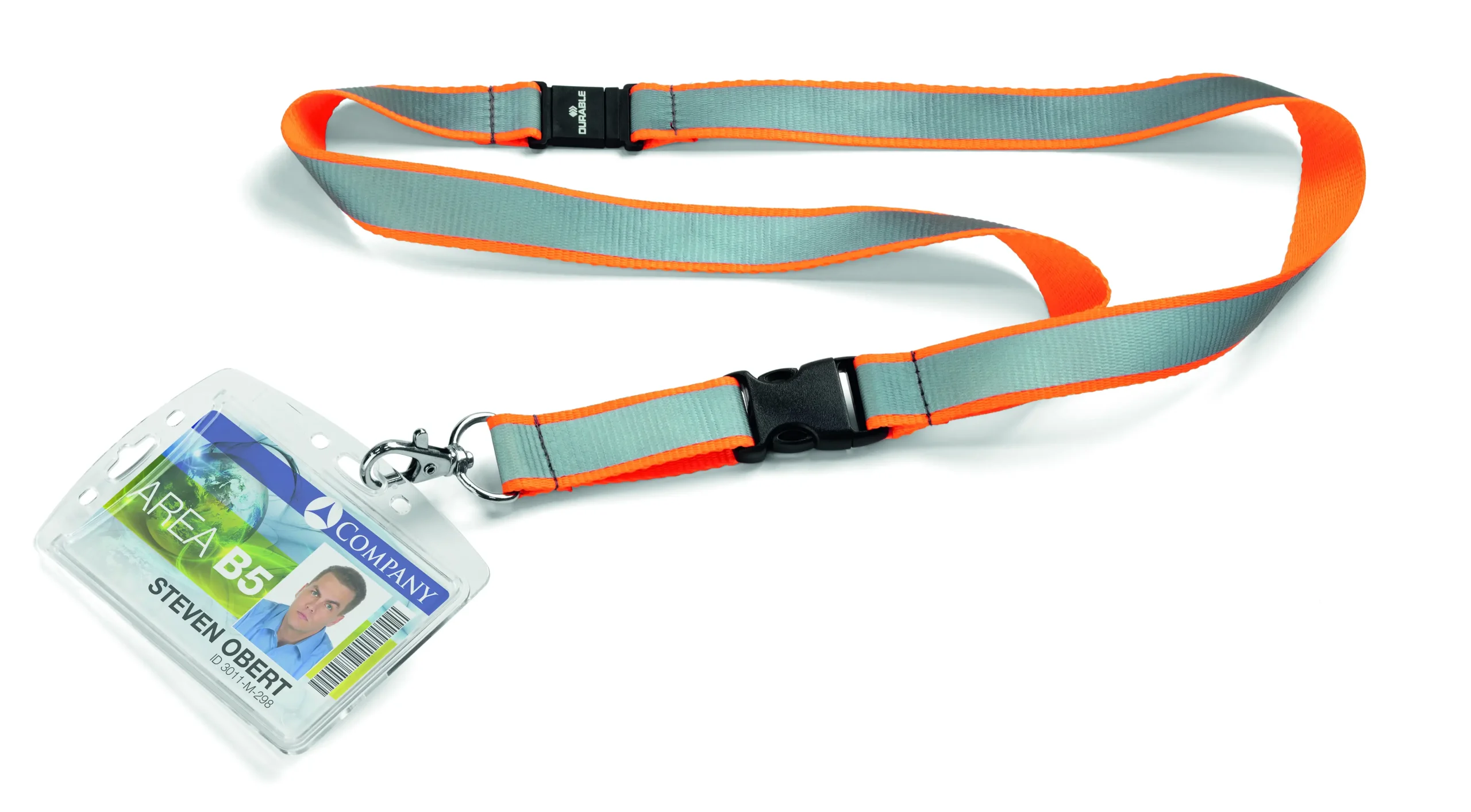 Textile lanyard 20 reflective - Image 2